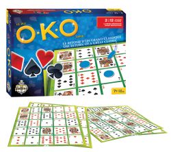 *** // JEU O-K-O VERT SÉRIE 1 À 12 BOÎTE HORIZONTALE (OKO / O.K.O)